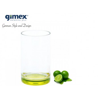 Szklanka z SAN z zielonym dnem 1szt - Gimex melamina