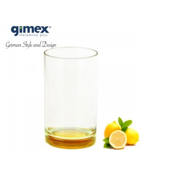 Szklanka z SAN z żółtym dnem 1szt - Gimex melamina