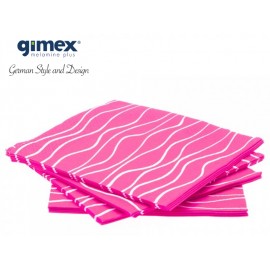 Serwetki różowe 20 sztuk - Gimex