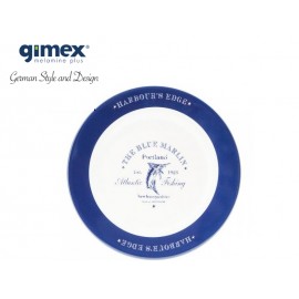 Talerz obiadowy Blue Marlin 1szt - Gimex