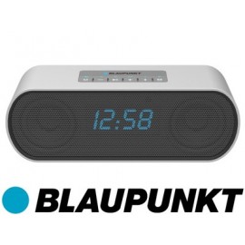 Blaupunkt BT15CLOCK - Przenośny głośnik Bluetooth z radiem FM i budzikiem